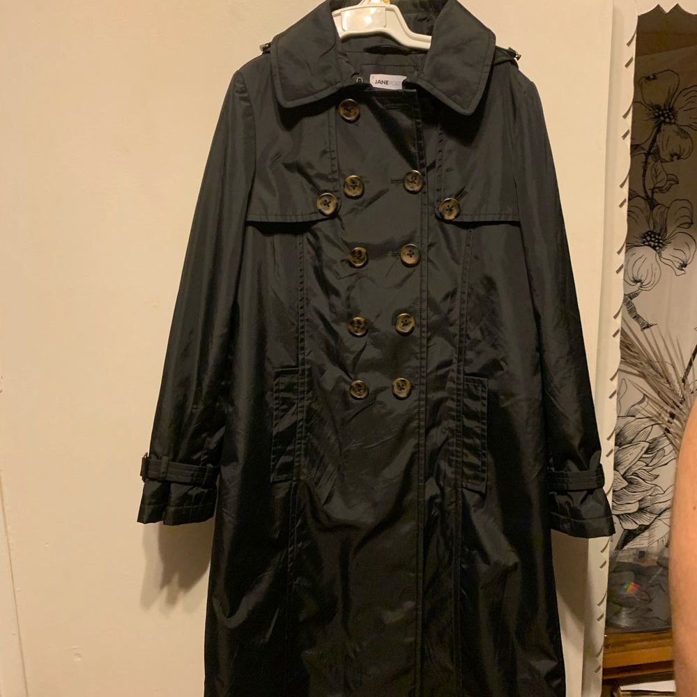 Jane Post Trench Wool Coat